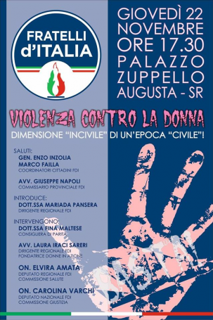 Contro la violenza sulle donne