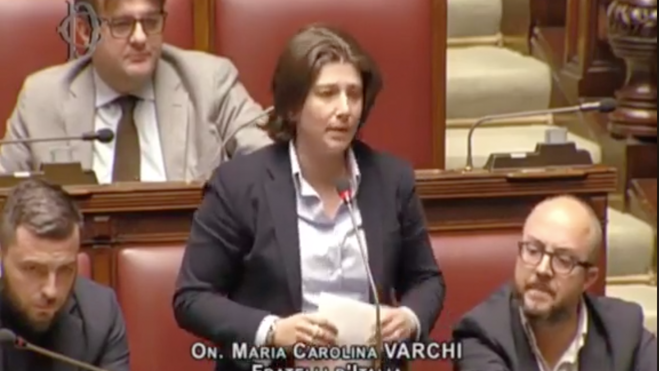 Carolina Varchi ricorda Beppe Alfano